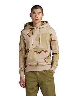 G-STAR RAW Herren Desert Camo Hoodie, Mehrfarben (dk brick desert camo D22755-D325-D935), XS von G-STAR RAW