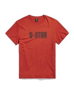 G-STAR RAW Herren Dotted r t, Orange (rooibos tea D23711-336-G052), S von G-STAR RAW