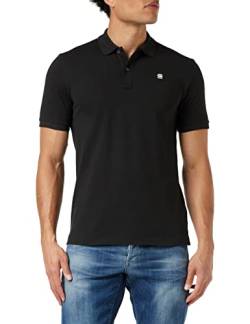 G-STAR RAW Herren Dunda Slim Polo, Schwarz (dk black D11595-5864-6484), L von G-STAR RAW