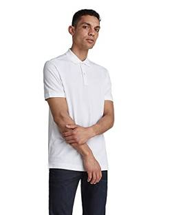 G-STAR RAW Herren Dunda Slim Polo, Weiß (white D11595-5864-110), L von G-STAR RAW