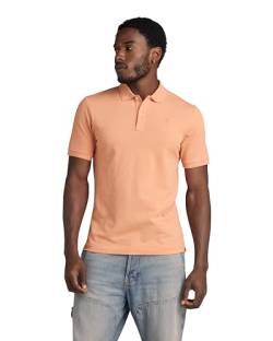 G-STAR RAW Herren Dunda Slim Poloshirt , Orange (peach bloom D11595-5864-G280), M von G-STAR RAW