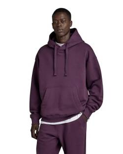 G-STAR RAW Herren Essential Unisex Loose Hoodie, Purpur (lt maze D22994-D395-8880), M von G-STAR RAW