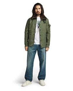 G-STAR RAW Herren Field Liner Jacke, Grün (lt hunter D21994-C143-8165), M von G-STAR RAW