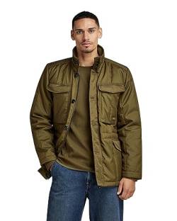 G-STAR RAW Herren Field jkt, Mehrfarben (dark olive/asfalt D23647-D415-G147), L von G-STAR RAW