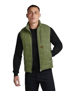 G-STAR RAW Herren Foundation Liner Weste, Grün (sage D24277-D518-724), M von G-STAR RAW