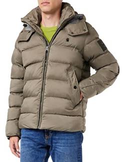 G-STAR RAW Herren G-Whistler Padded Hooded Jacke, Braun (turf D20100-D199-273), S von G-STAR RAW