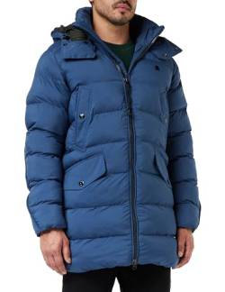 G-STAR RAW Herren G-Whistler Padded Hooded Parka, Blau (rank blue D20102-D199-868), M von G-STAR RAW