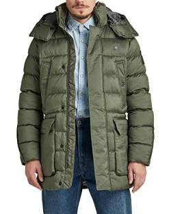 G-STAR RAW Herren G-Whistler Padded Hooded Parka, Grün (lt hunter D20102-D199-8165), M von G-STAR RAW