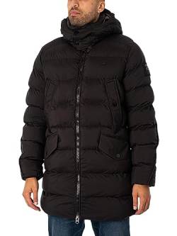 G-STAR RAW Herren G-Whistler Padded Hooded Parka, Schwarz (dk black D20102-D199-6484), XL von G-STAR RAW