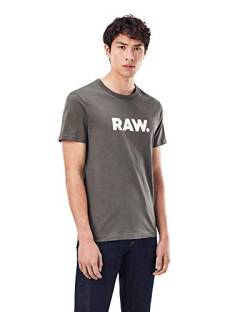 G-STAR RAW Herren Holorn T-Shirt, Grau (gs grey D08512-8415-1260), M von G-STAR RAW