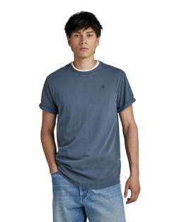 G-STAR RAW Herren Lash T-Shirt, Blau (salute gd D16396-2653-D418), S von G-STAR RAW