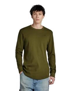 G-STAR RAW Herren Lash T-Shirt, Grün (dark olive D16397-D289-C744), L von G-STAR RAW