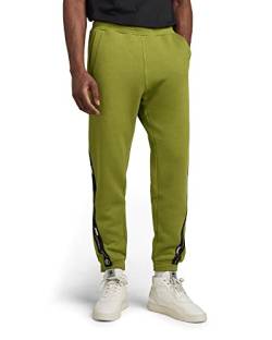 G-STAR RAW Herren Logo Tape Sweat Hose, Grün (fresh olive D22022-D174-1609), L von G-STAR RAW