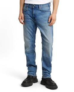 G-STAR RAW Herren Mosa Straight Jeans, Blau (sun faded blue donau D23692-D503-G347), 30W / 32L von G-STAR RAW