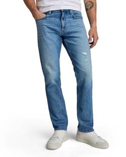 G-STAR RAW Herren Mosa Straight Jeans, Blau (sun faded blue donau D23692-D503-G347), 32W / 34L von G-STAR RAW