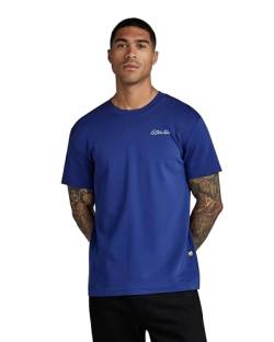 G-STAR RAW Herren Multi Graphic T-Shirt, Blau (ballpen blue D23897-C812-1822), XS von G-STAR RAW