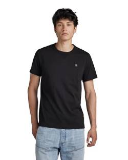 G-STAR RAW Herren Nifous T-Shirt, Schwarz (dk black D24449-336-6484), M von G-STAR RAW