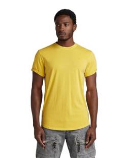 G-STAR RAW Herren Overdyed Lash T-Shirt T-Shirts, Gelb (dk lemon gd D16396-2653-G388), M von G-STAR RAW