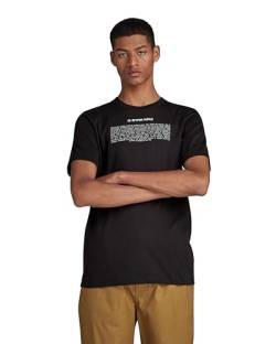 G-STAR RAW Herren Poem Slim T-Shirt, Schwarz (dk black D23902-336-6484), L von G-STAR RAW