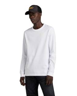 G-STAR RAW Herren Premium Base T-Shirt, Weiß (white D23455-C336-110), M von G-STAR RAW