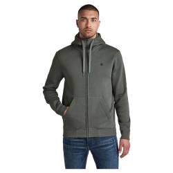 G-STAR RAW Herren Premium Core Hdd Zip Sw Ls Kapuzenpullover, Grau (graphite C235-996), M von G-STAR RAW