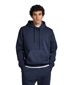 G-STAR RAW Herren Premium Core Hooded Sweatshirt, Blau (sartho blue D16121-C235-6067), L von G-STAR RAW