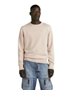 G-STAR RAW Herren Premium Core Knitted Pullover, Beige (whitebait D21931-D563-1603), M von G-STAR RAW