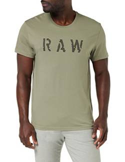 G-STAR RAW Herren RAW T-Shirt, Grün (shamrock D22776-C506-2199), L von G-STAR RAW