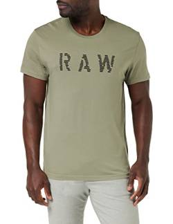 G-STAR RAW Herren RAW T-Shirt, Grün (shamrock D22776-C506-2199), S von G-STAR RAW