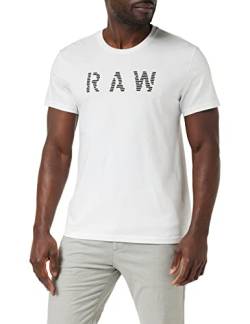 G-STAR RAW Herren RAW T-Shirt, Weiß (white D22776-C506-110), S von G-STAR RAW