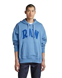 G-STAR RAW Herren RAW University Oversized Hoodie, Blau (deep wave D22759-B782-8803), XL von G-STAR RAW