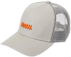 G-STAR RAW Herren Raw embro baseball trucker cap, Grau (elephant skin D23831-D190-G106), PC von G-STAR RAW