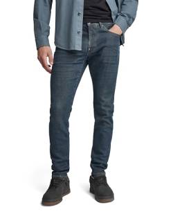 G-STAR RAW Herren Revend FWD Skinny Jeans, Grau (worn in tornado D20071-D440-D353), 33W / 32L von G-STAR RAW