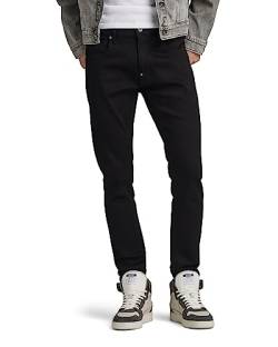 G-STAR RAW Herren Revend Skinny Jeans, Schwarz (pitch black 51010-B964-A810), 33W / 32L von G-STAR RAW