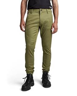 G-STAR RAW Herren Skinny Chino 2.0, Grün (smoke olive D21974-C105-B212), 29W / 32L von G-STAR RAW