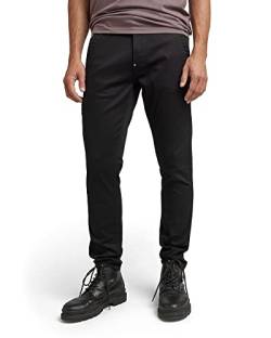 G-STAR RAW Herren Skinny Chino 2.0, Schwarz (dk black D21974-C105-6484), 26W / 32L von G-STAR RAW