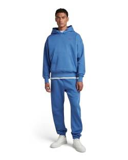 G-STAR RAW Herren Unisex Core Oversized Hooded Sweater, Blau (retro blue D21140-C235-937), L von G-STAR RAW