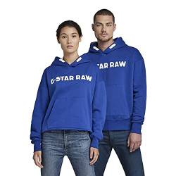 G-STAR RAW Herren Unisex Embro Hoodie, Blau (hudson blue D21689-A975-1855), M von G-STAR RAW