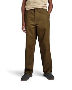 G-STAR RAW Herren Unisex Modson Straight Chino, Grün (dark olive D22904-C900-C744), 33W / 30L von G-STAR RAW