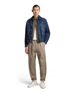 G-STAR RAW Herren Unisex Pleated Chino Relaxed, Beige (dk lever D20147-C900-B416), 31W / 34L von G-STAR RAW