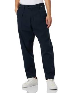 G-STAR RAW Herren Unisex Pleated Chino Relaxed, Blau (salute D20147-D401-C742), 32W / 32L von G-STAR RAW