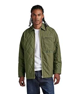 G-STAR RAW Herren Unisex Postino Oversized Jacke 2.0, Grün (shadow olive D22891-C442-B230), M von G-STAR RAW