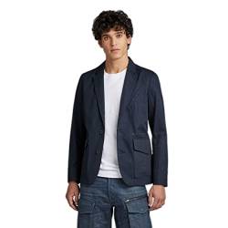 G-STAR RAW Herren Unisex Worker Blazer, Blau (salute D21988-D194-C742), S von G-STAR RAW