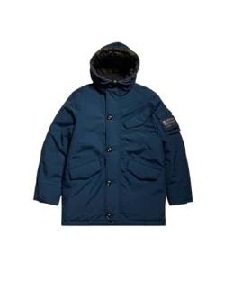 G-STAR RAW Herren Vodan Padded Hooded Parka, Blau (salute D22713-D419-C742), M von G-STAR RAW