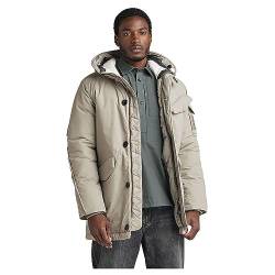 G-STAR RAW Herren Vodan Padded Hooded Parka, Grau (elephant skin D22713-D419-G106), XL von G-STAR RAW