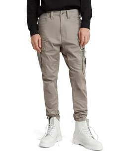 G-STAR RAW Herren Zip Pocket 3D Skinny Cargohose 2.0, Grau (rock ridge D24307-C105-G294), 34W / 36L von G-STAR RAW