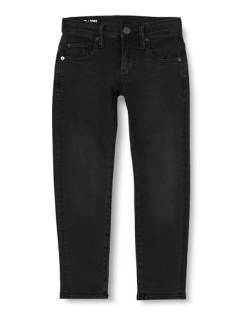 G-STAR RAW Jungen SS22067 3301 tapered jeans Jeans, Schwarz (faded black D20216-01-A569), 10 Jahre von G-STAR RAW