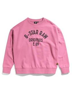 G-STAR RAW Mädchen SS23101 sweater Sweater, Rosa (haze D24979-01-G659), 8 Jahre von G-STAR RAW