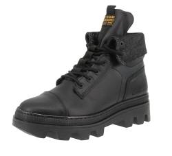 G-Star 2211 020810 Noxer Hgh Fld Lea - Damen Schuhe Stiefel - 0999-BLK, Größe:39 EU von G-STAR RAW