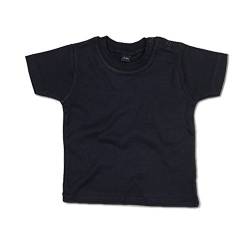 Baby T-Shirt Uni *Qualitätsware* 266.0000 (12-18 Monate, schwarz) von G-graphics